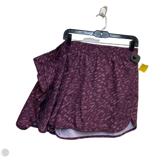 Athletic Shorts By Avia In Purple, Size: 3x