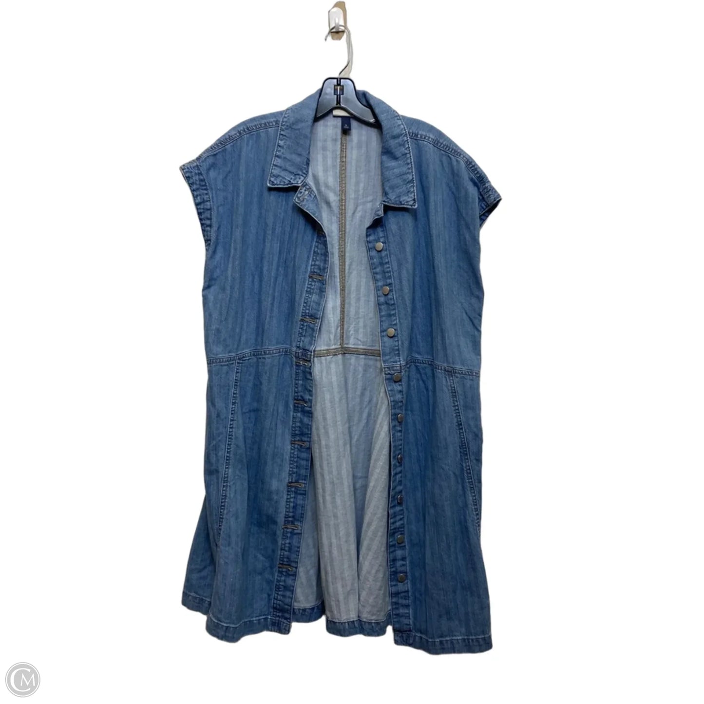 Dress Casual Short By Universal Thread In Blue Denim, Size: Xl