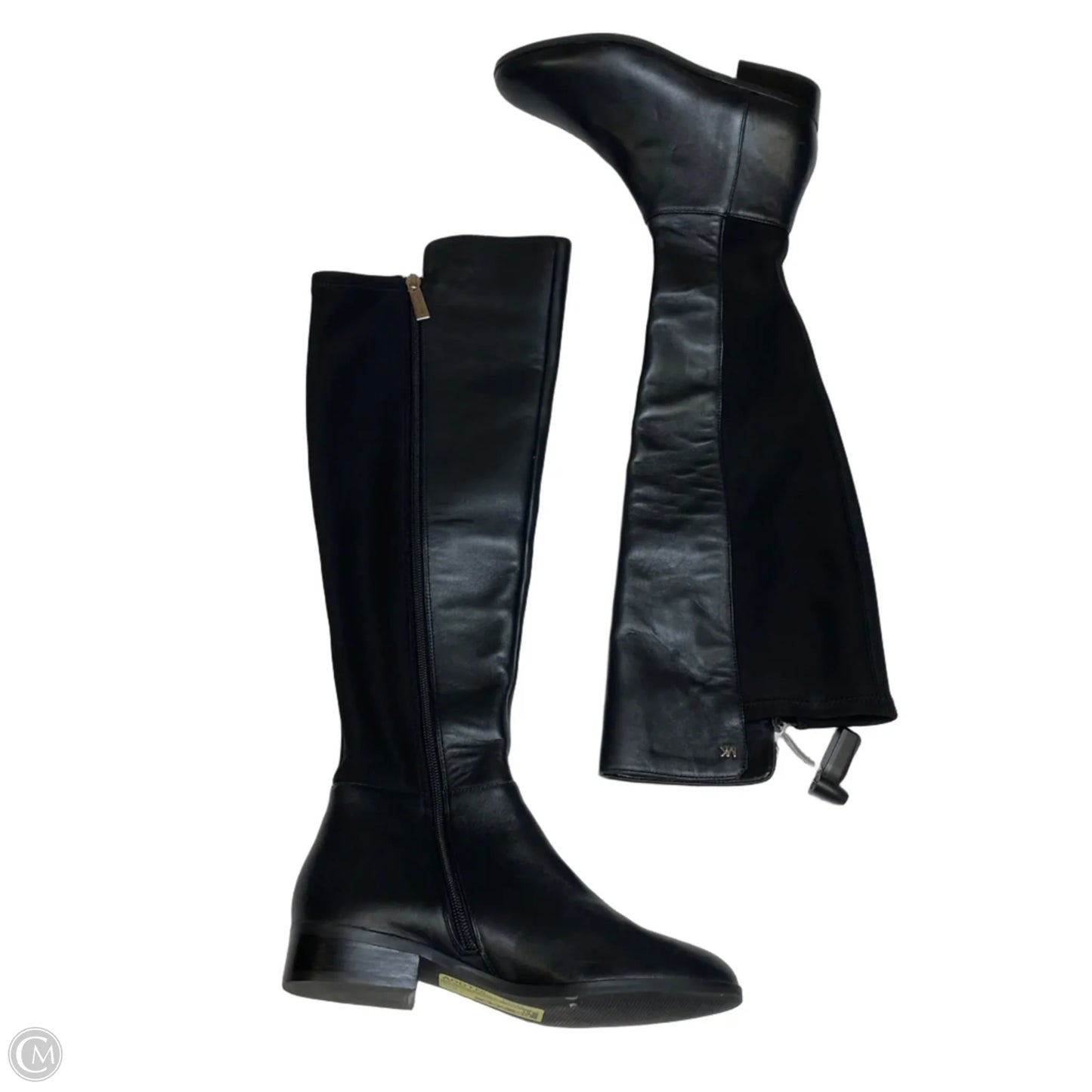 Boots Knee Flats By Michael By Michael Kors In Black, Size: 5.5