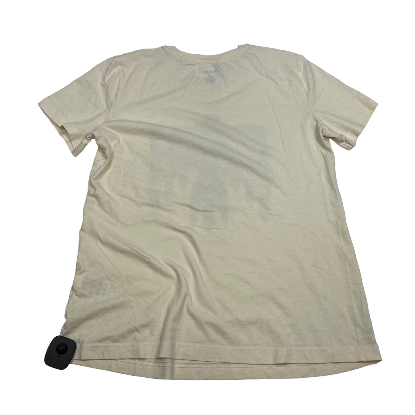 Cream Top Short Sleeve Wrangler, Size M