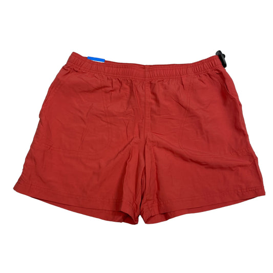 Red Athletic Shorts Columbia, Size M