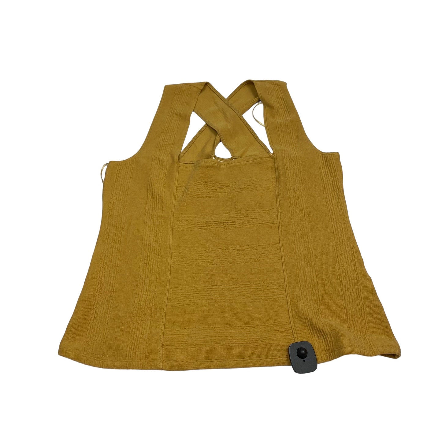 Top Sleeveless By Maeve In Yellow, Size: Xl