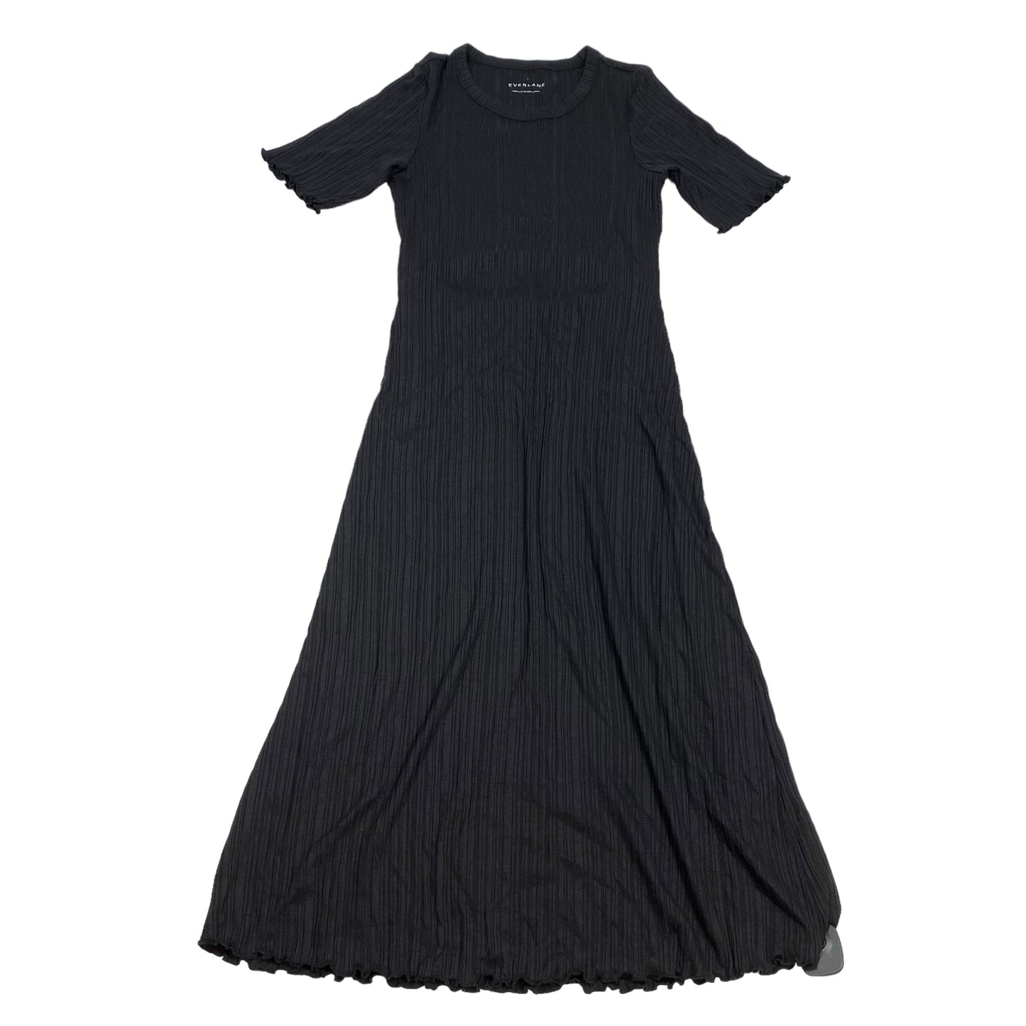 Dress Casual Midi By Everlane In Black, Size: L