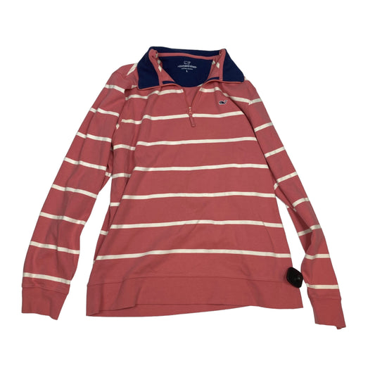 Top Long Sleeve Designer By Vineyard Vines In Pink, Size: L