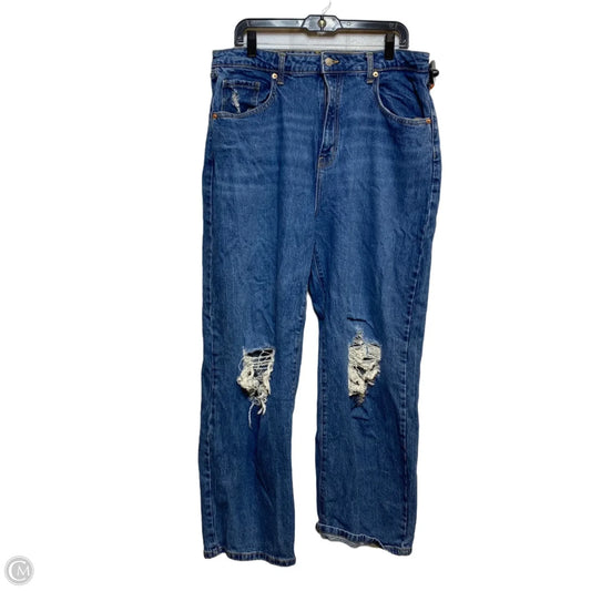 Jeans Wide Leg By Wild Fable In Blue Denim, Size: 16