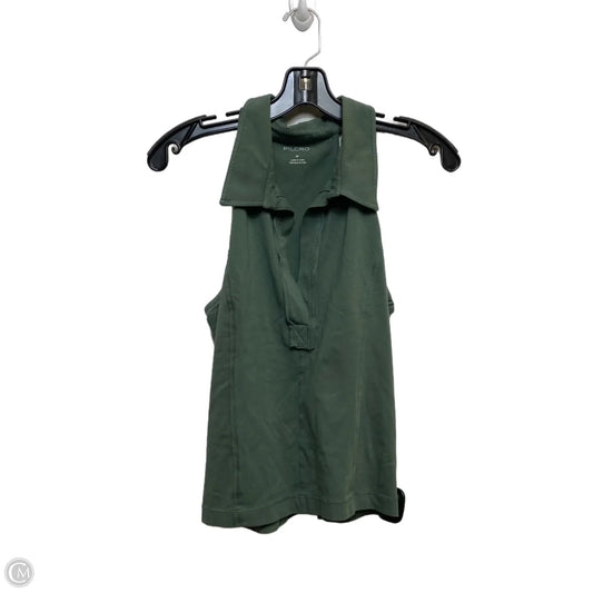 Top Sleeveless By Pilcro In Green, Size: M