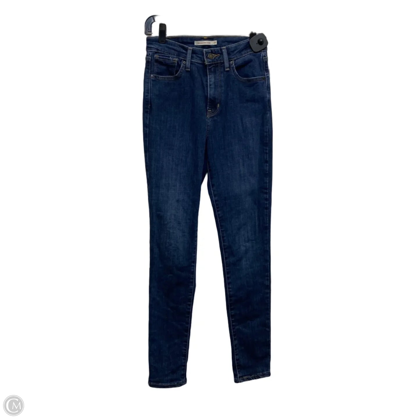 Jeans Skinny By Levis In Blue Denim, Size: 26