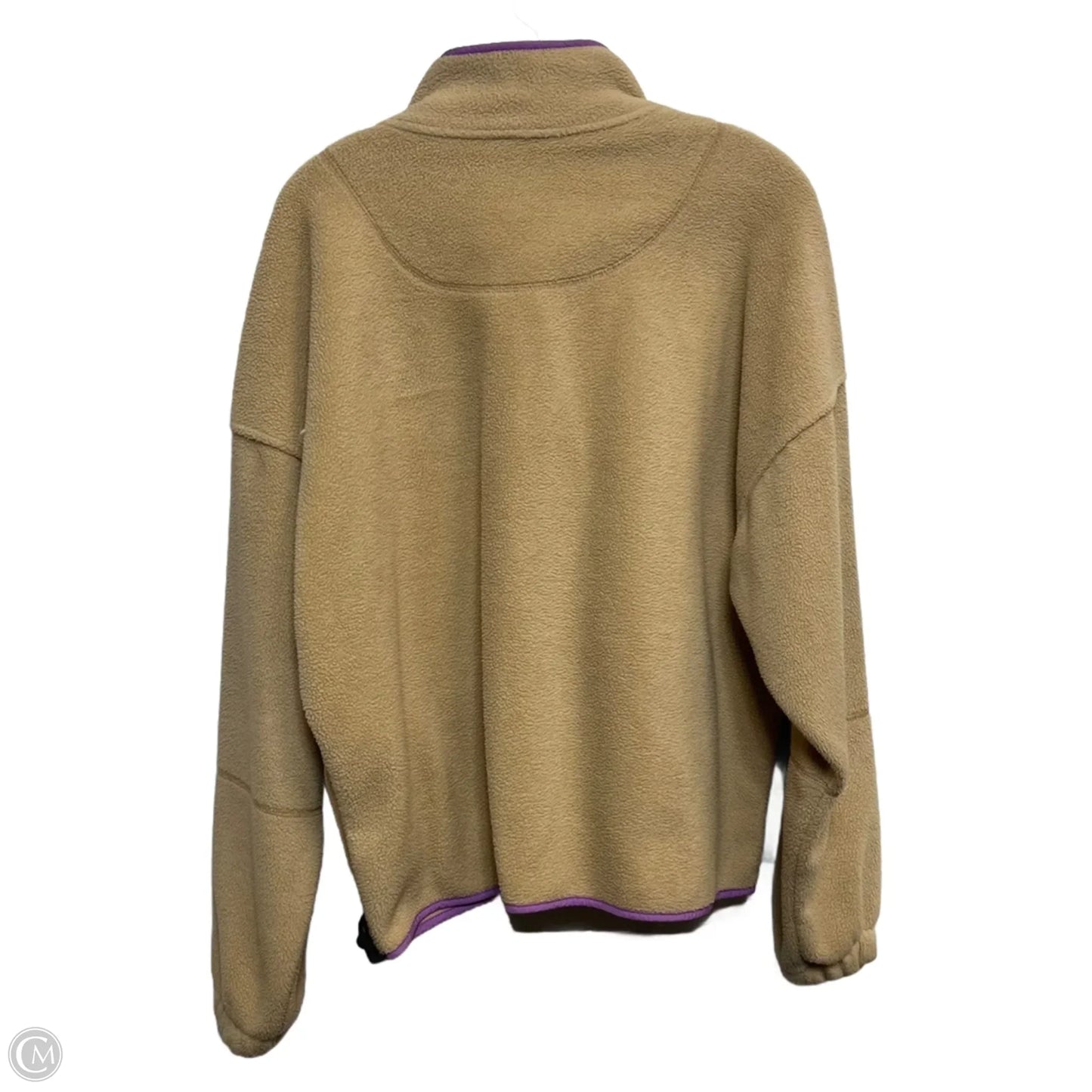 Jacket Fleece By Wild Fable In Tan, Size: M