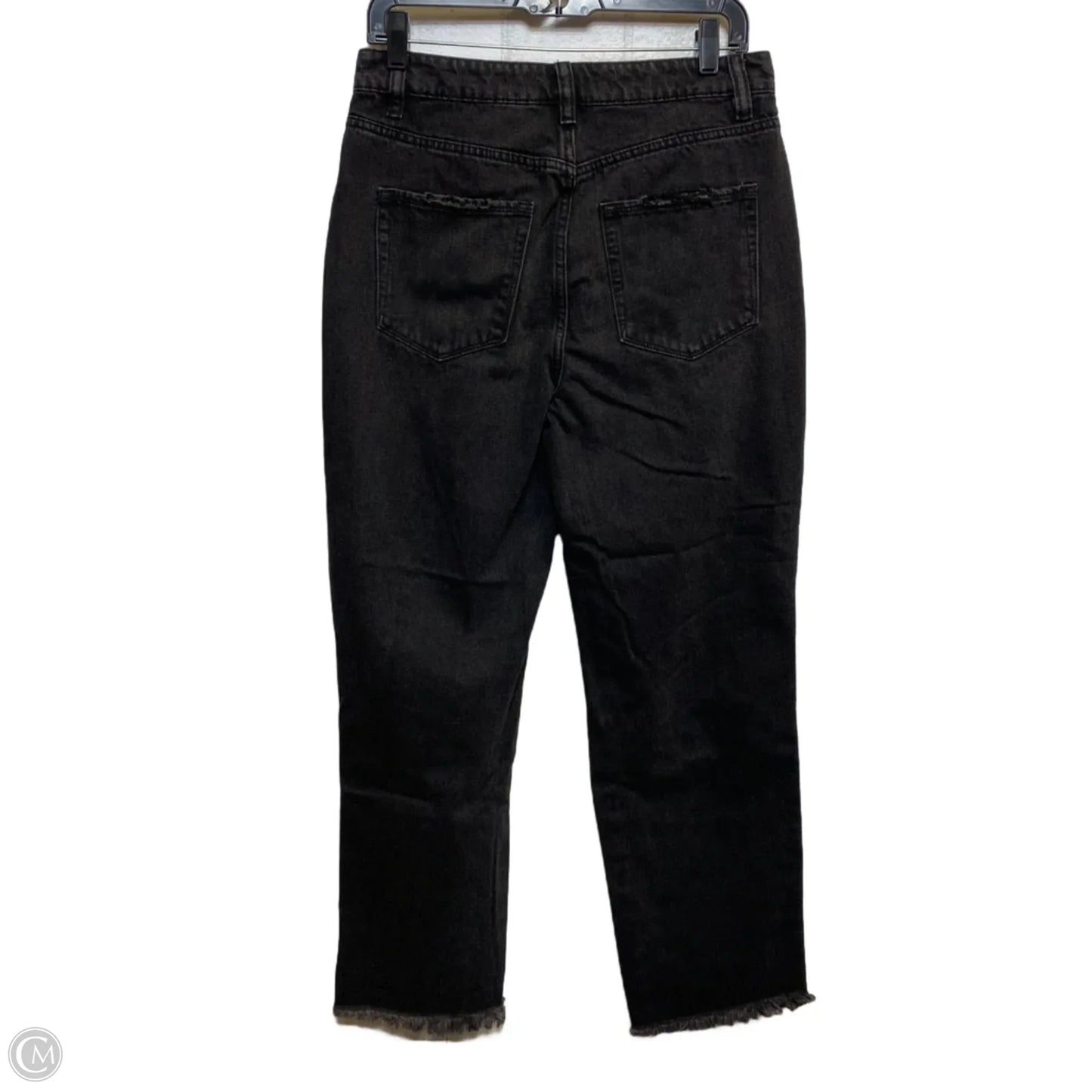 Jeans Straight By Flying Monkey In Black, Size: 8
