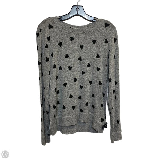 Top Long Sleeve By Lucky Brand In Grey, Size: M