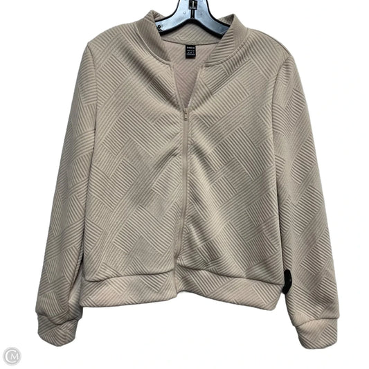 Jacket Shirt By Shein In Cream, Size: S