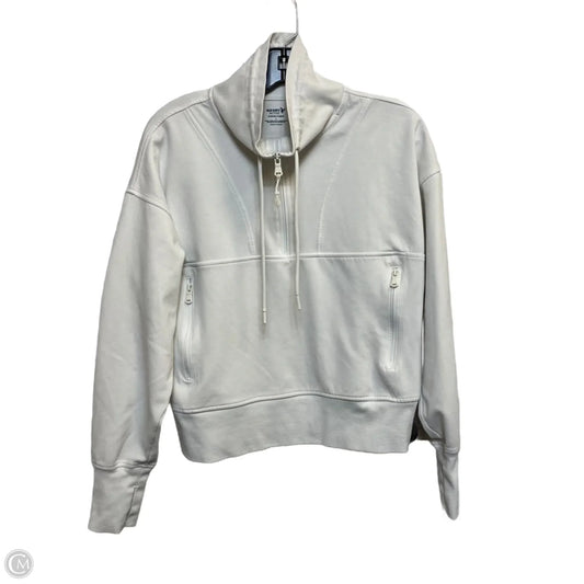 Athletic Sweatshirt Collar By Old Navy In White, Size: L