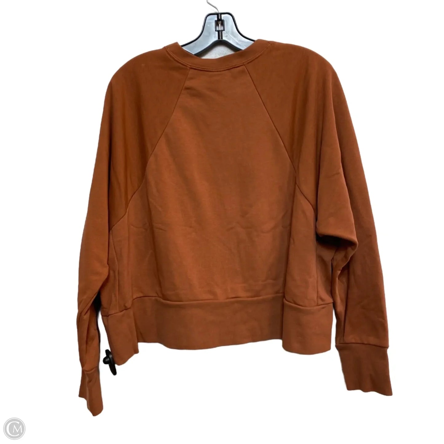 Sweatshirt Crewneck By Nike In Orange, Size: Xl