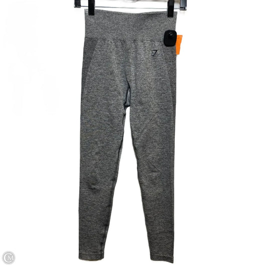 Athletic Leggings By Gym Shark In Grey, Size: S