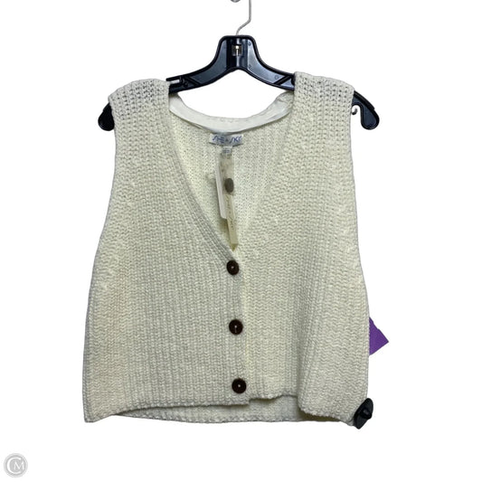 Top Sleeveless By She + Sky In Cream, Size: L