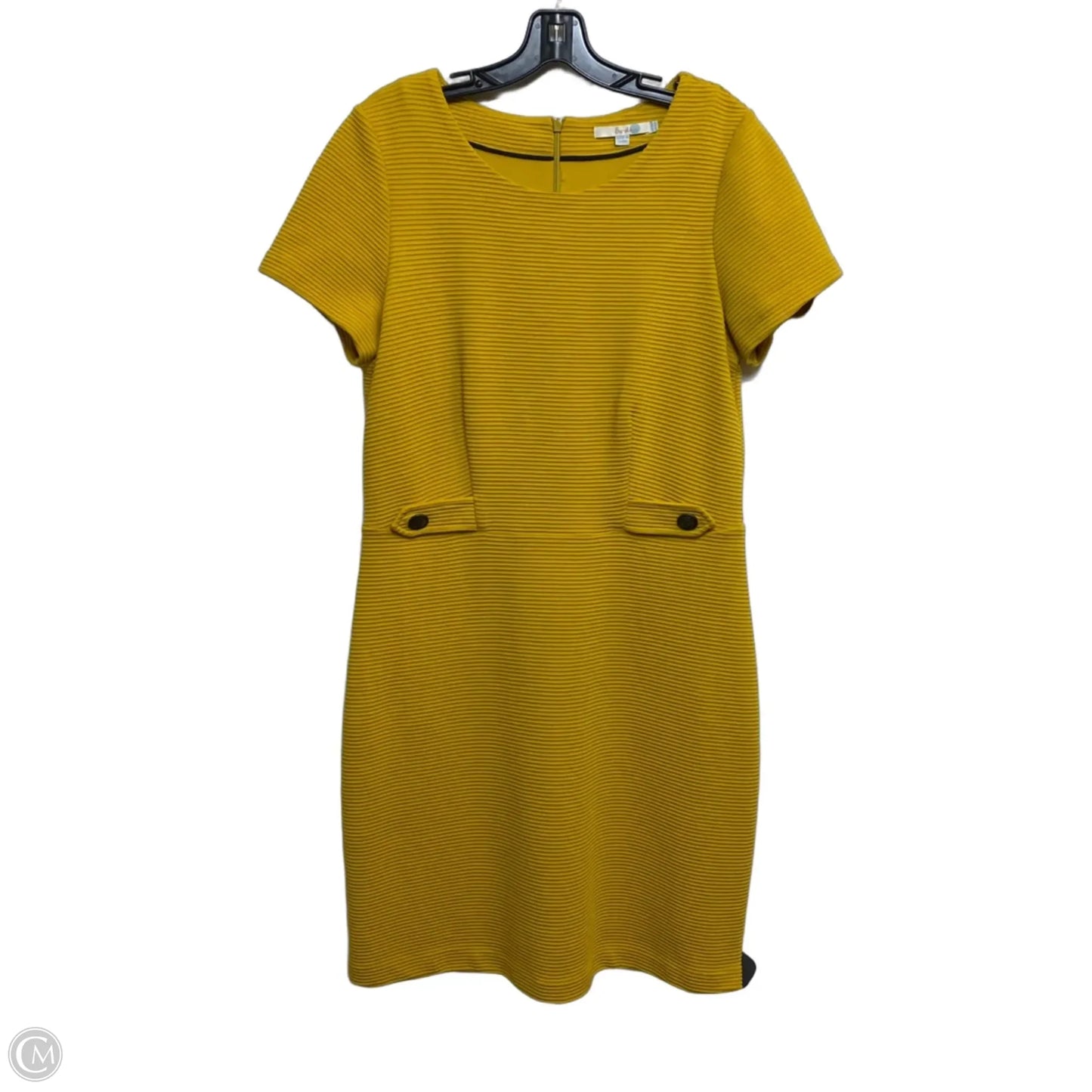 Dress Casual Short By Boden In Yellow, Size: L