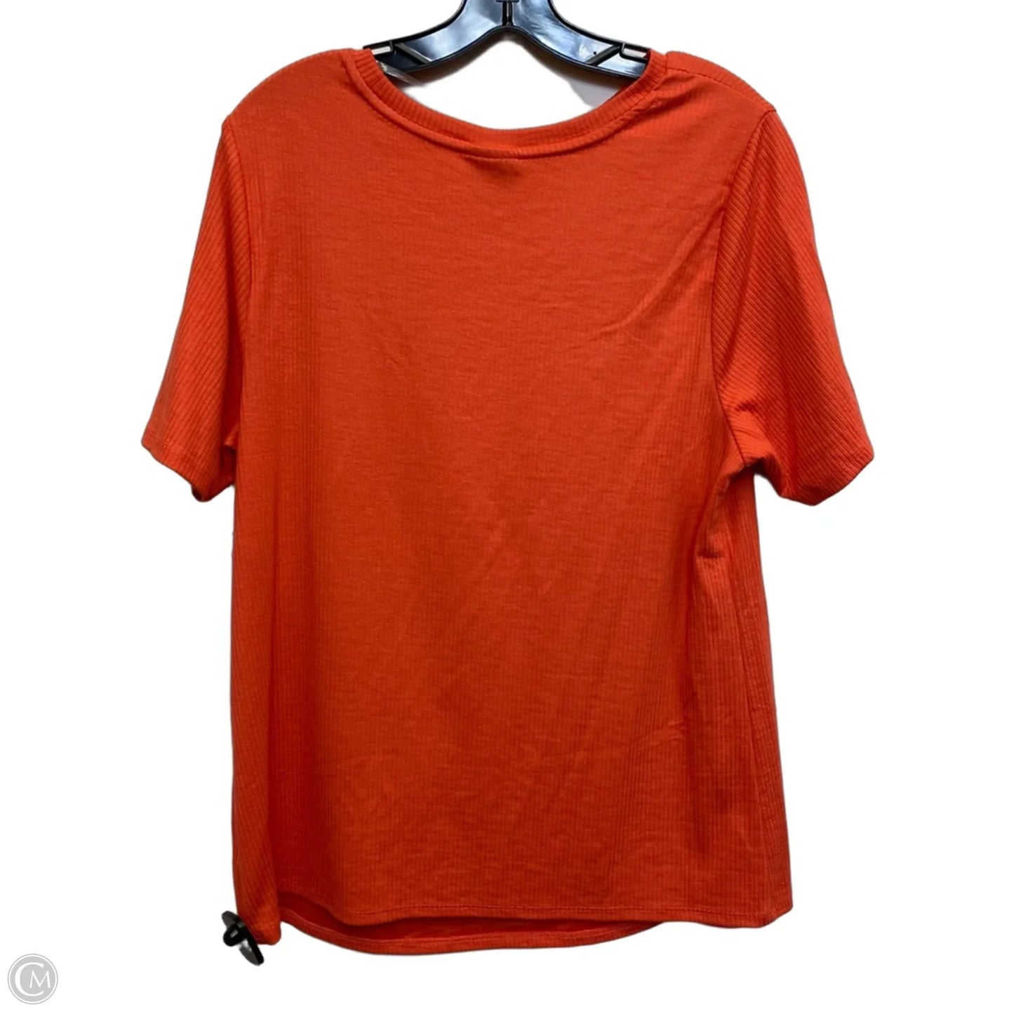 Top Short Sleeve By Ava & Viv In Pink, Size: 1x