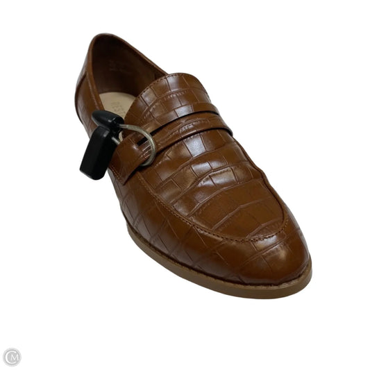 Shoes Flats By Restricted In Brown, Size: 7.5