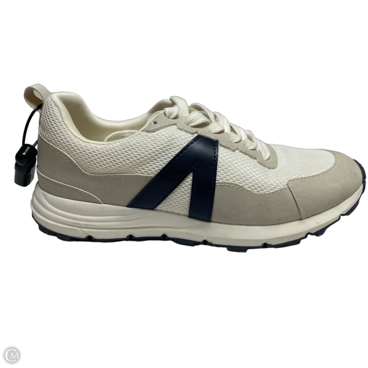 Shoes Sneakers By Mia In Cream, Size: 8
