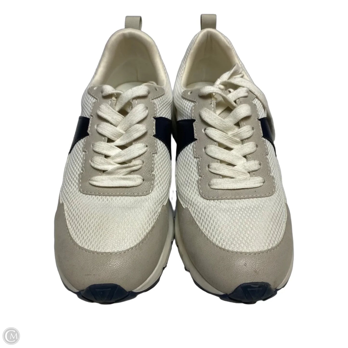 Shoes Sneakers By Mia In Cream, Size: 8