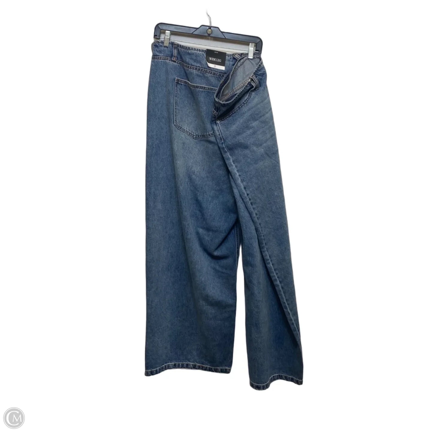 Jeans Wide Leg By Future Collective In Blue Denim, Size: 24