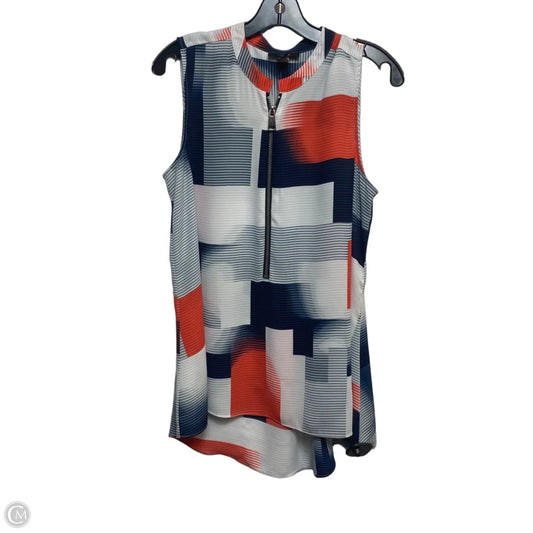 Top Sleeveless By Alfani In Multi-colored, Size: L