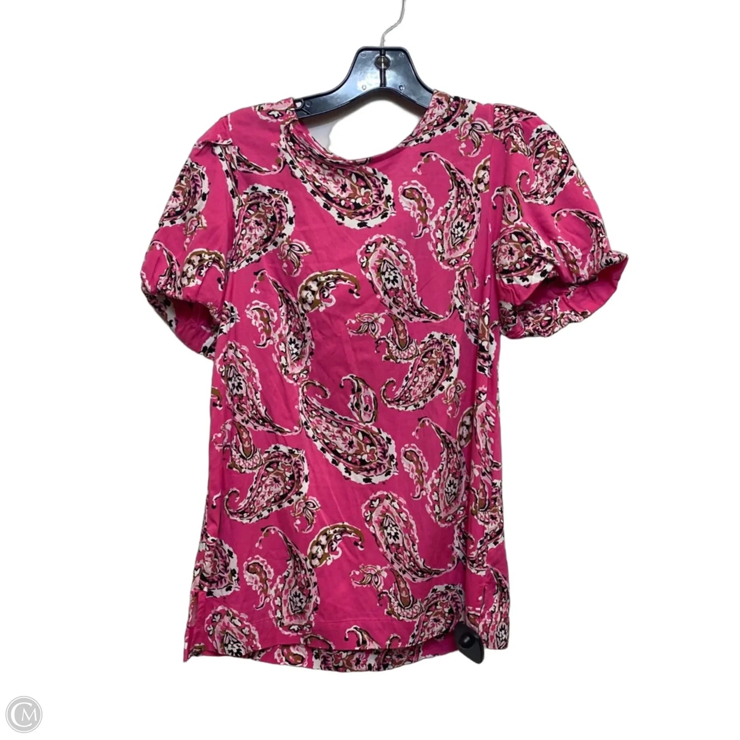 Top Short Sleeve By Crown And Ivy In Pink, Size: S