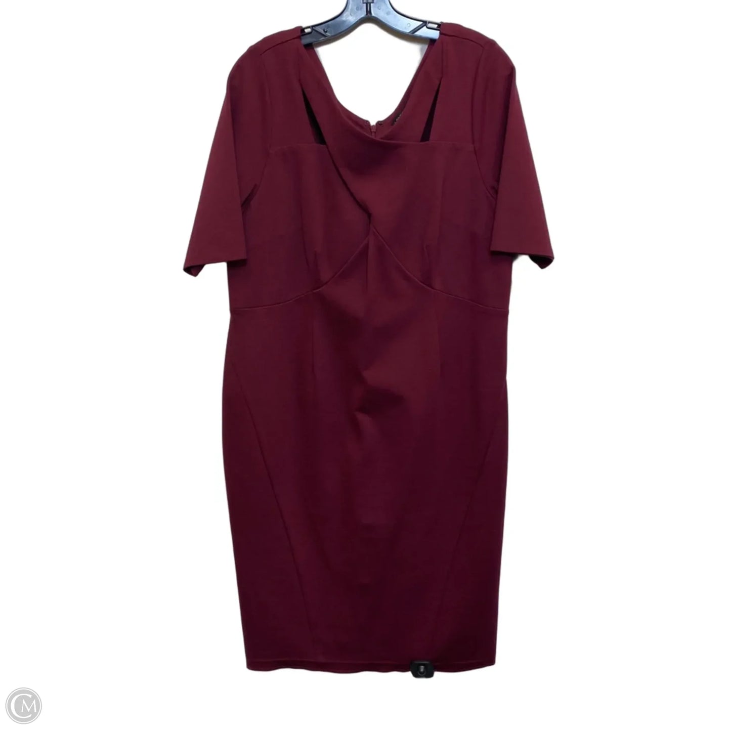 Dress Casual Short By Lane Bryant In Red, Size: Xl