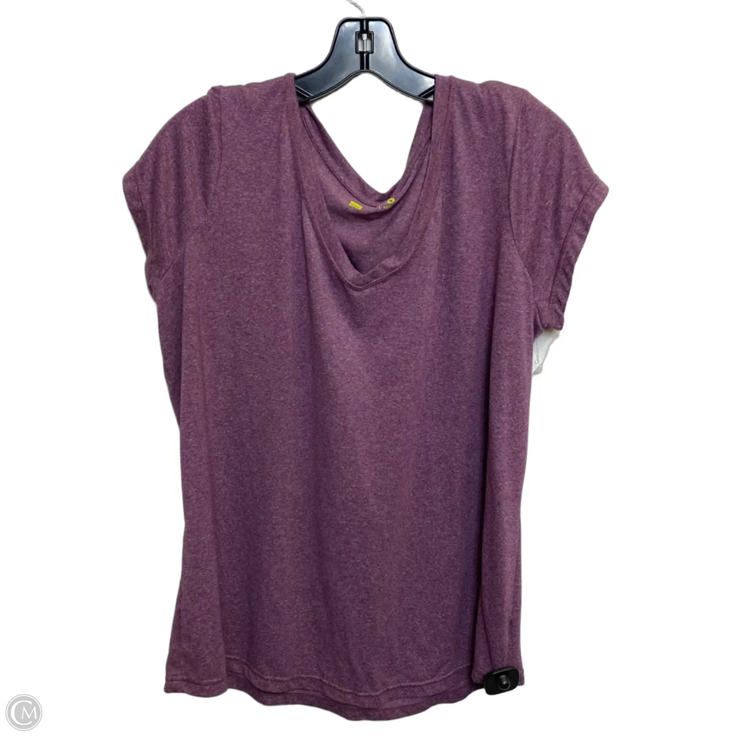 Top Short Sleeve By Xersion In Purple, Size: Xxl