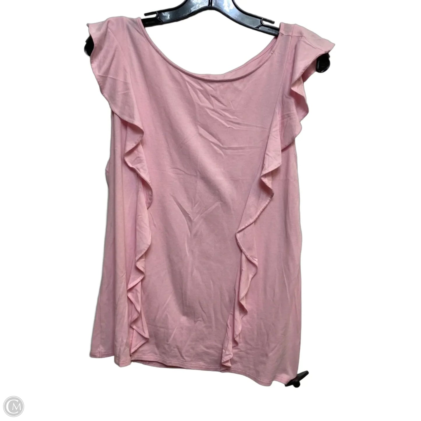 Top Sleeveless Designer By Lilly Pulitzer In Pink, Size: L