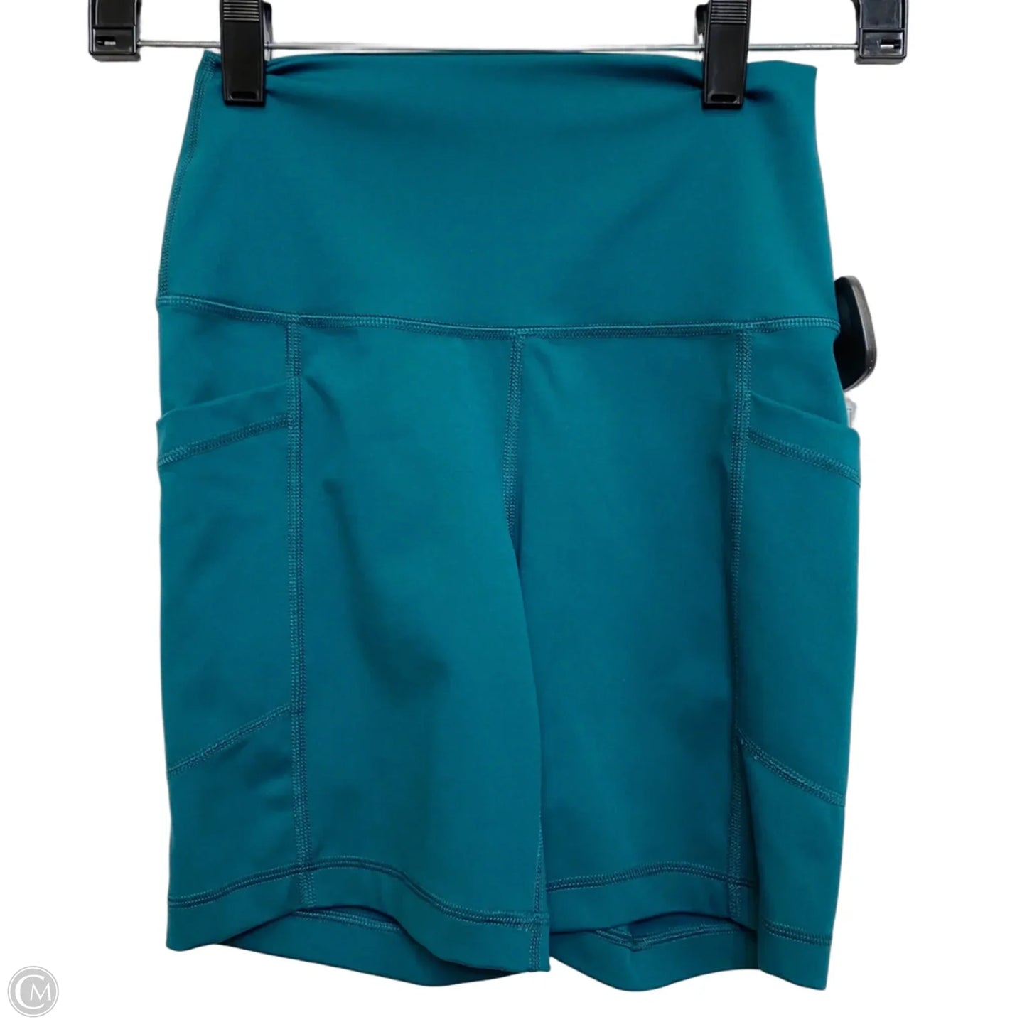 Athletic Shorts By Yogalicious In Green, Size: S