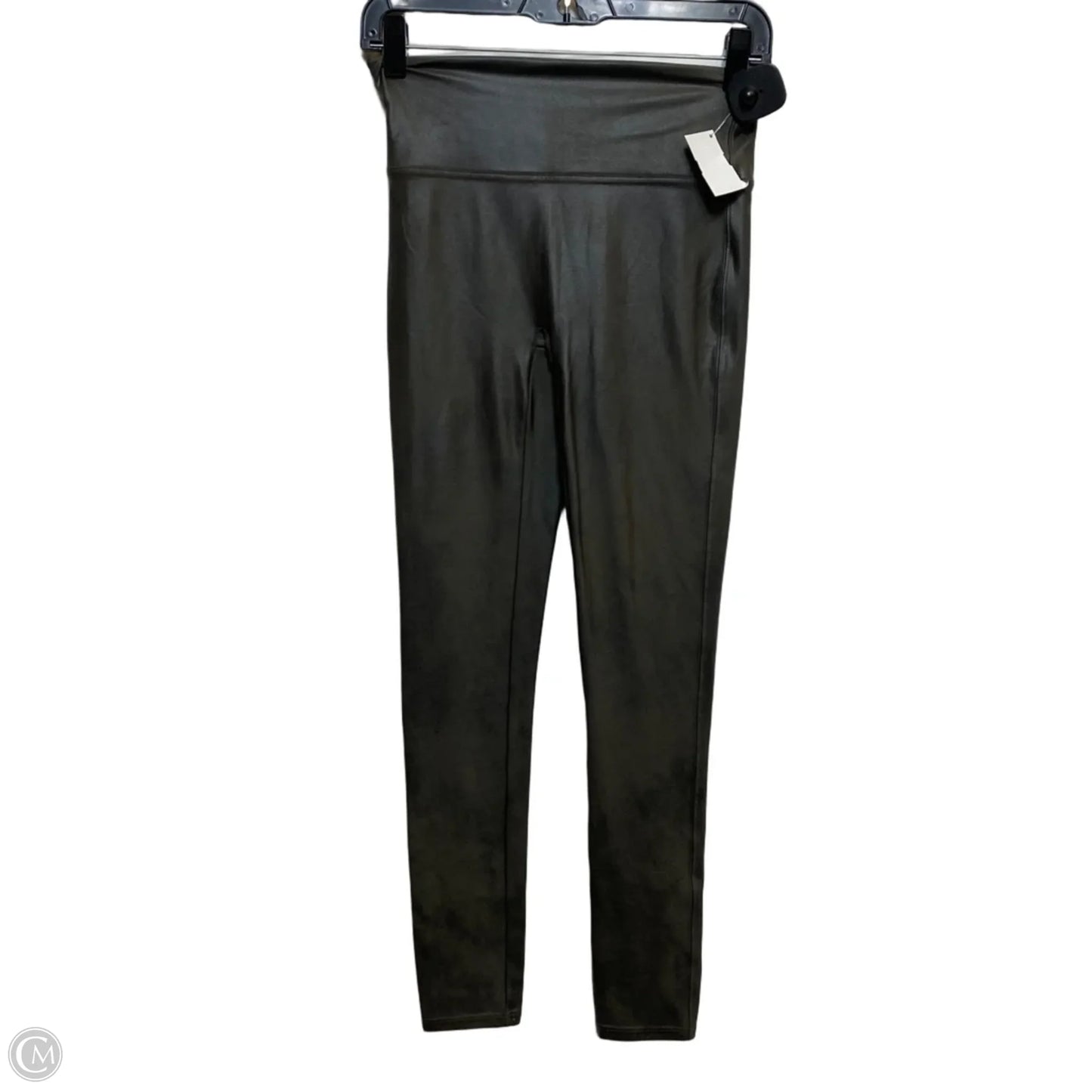 Athletic Leggings By Spanx In Grey, Size: M