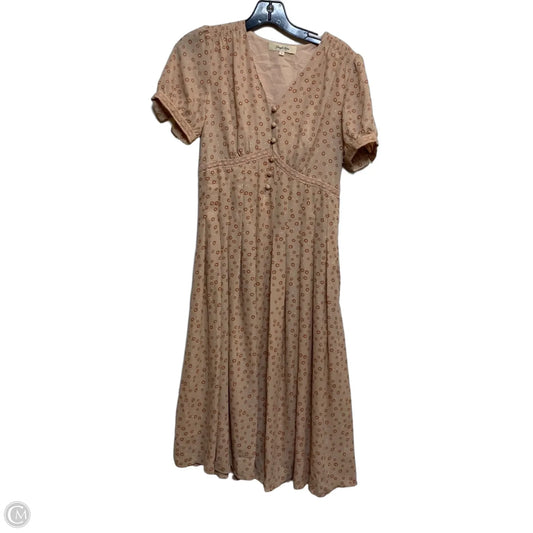 Dress Casual Midi By Simple Retro In Pink, Size: S