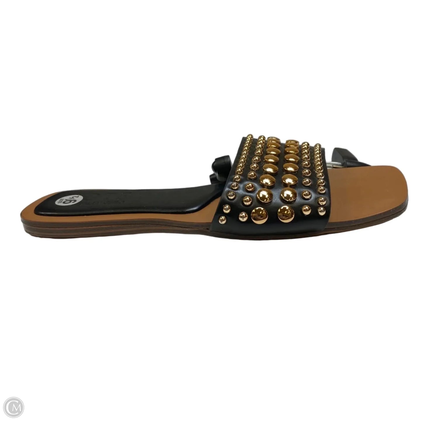 Sandals Flats By Motf In Black, Size: 9.5