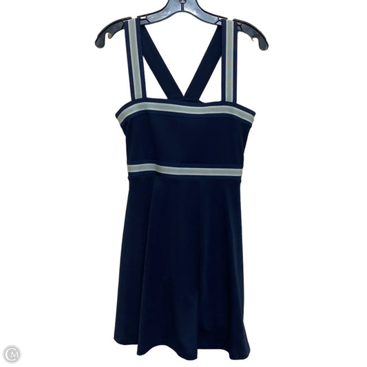 Athletic Dress By Lou And Grey In Navy, Size: M