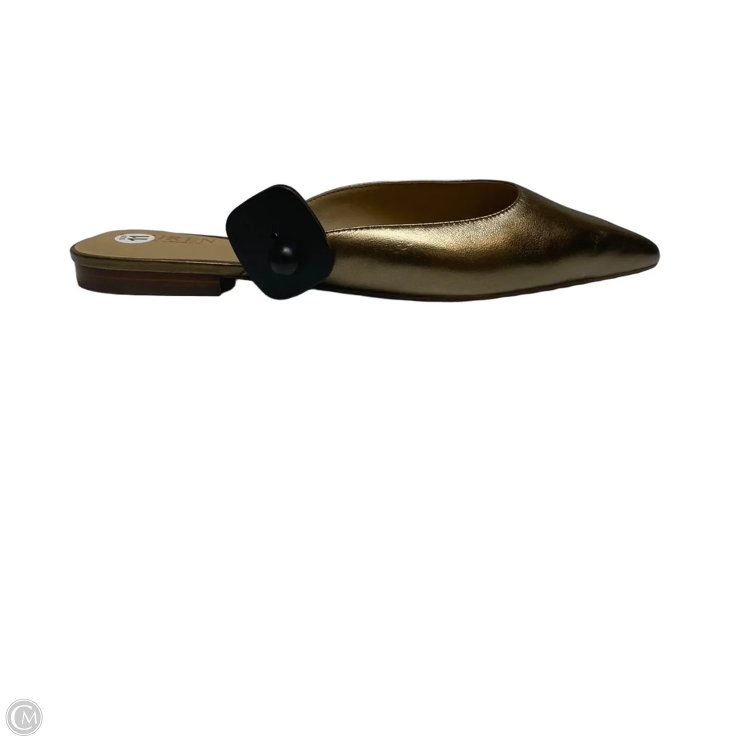 Shoes Flats By Lauren By Ralph Lauren In Gold, Size: 11