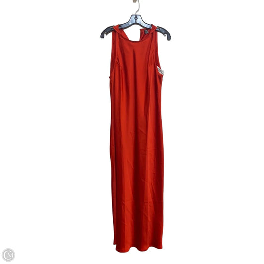 Dress Casual Midi By Shein In Red, Size: L