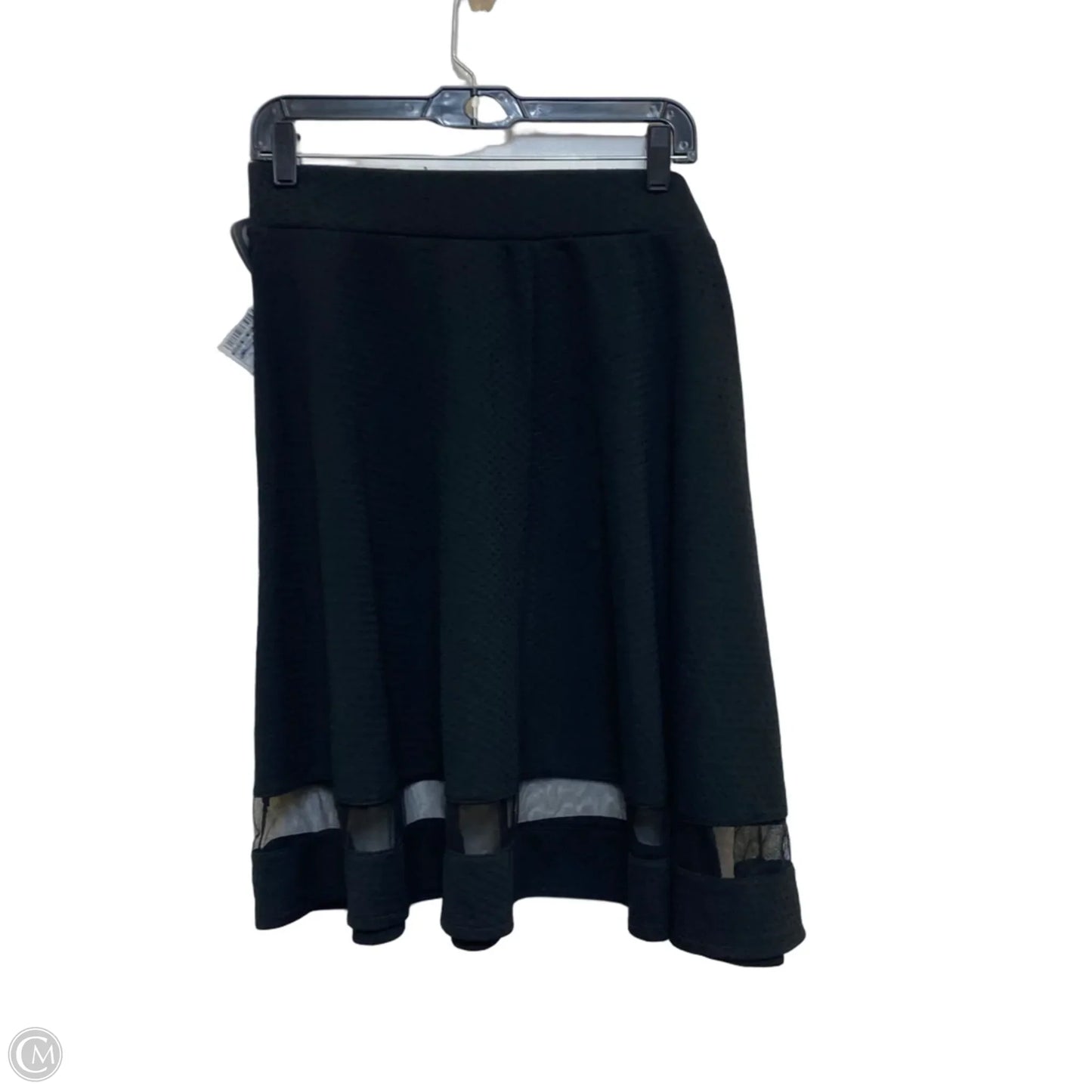 Skirt Mini & Short By Faith And Joy In Black, Size: 2x