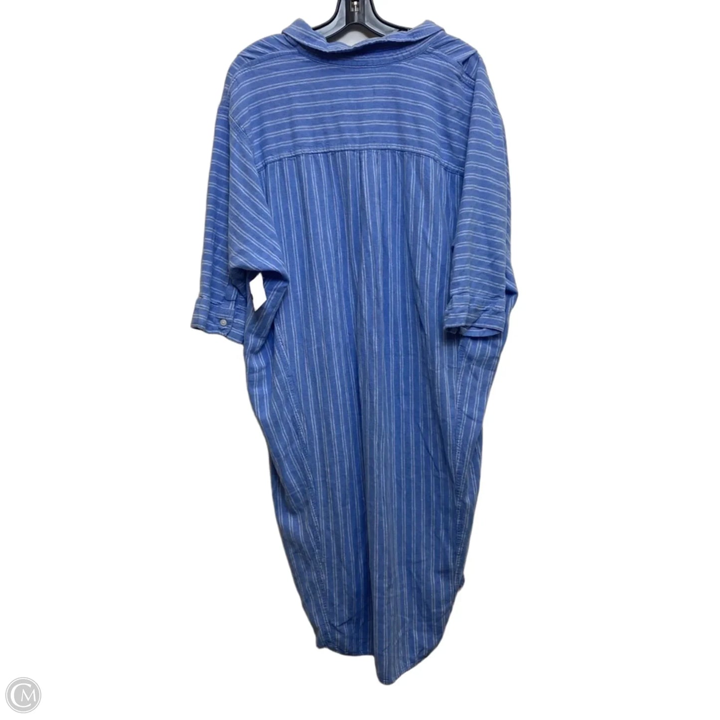 Dress Casual Short By Universal Thread In Blue, Size: Xxl