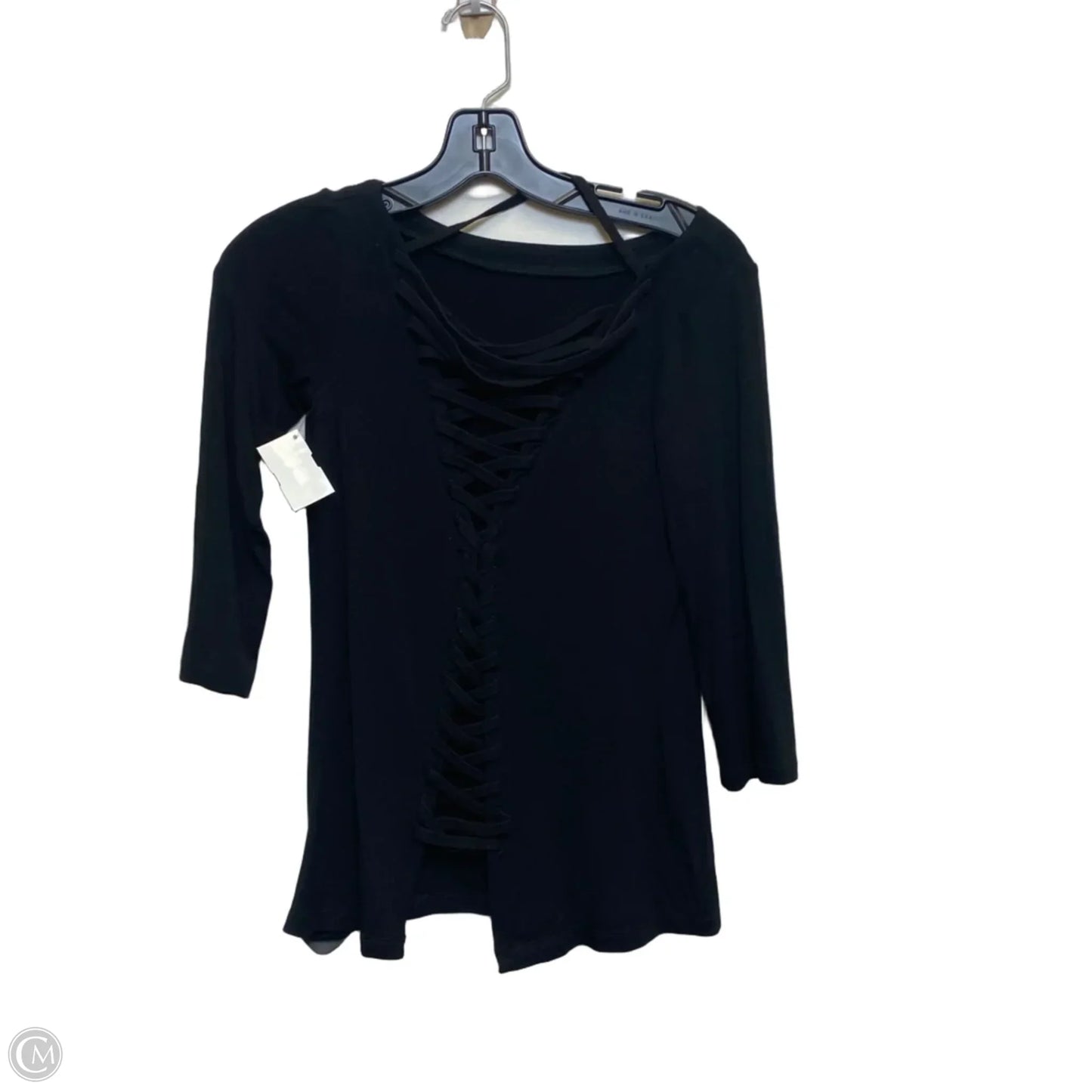 Top 3/4 Sleeve By Bailey 44 In Black, Size: S
