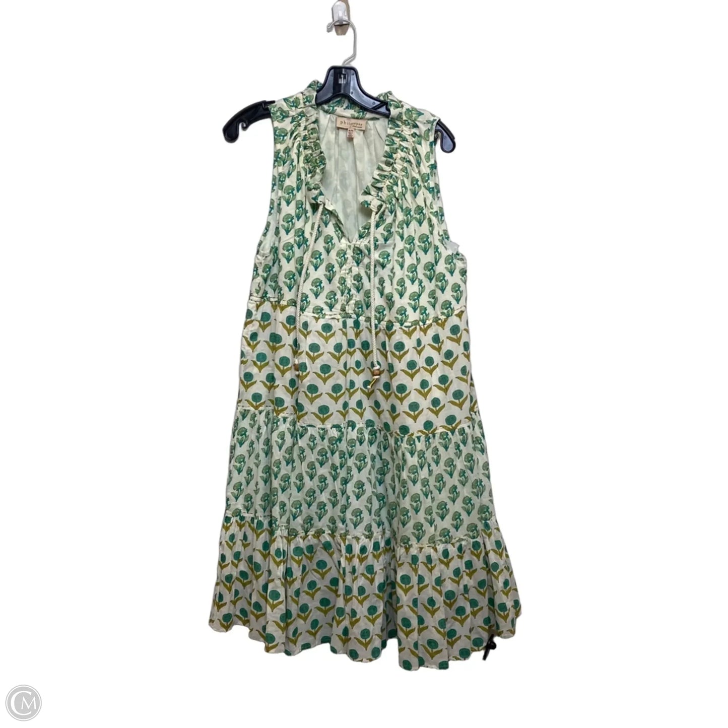 Dress Casual Midi By Philosophy In Green, Size: Xl