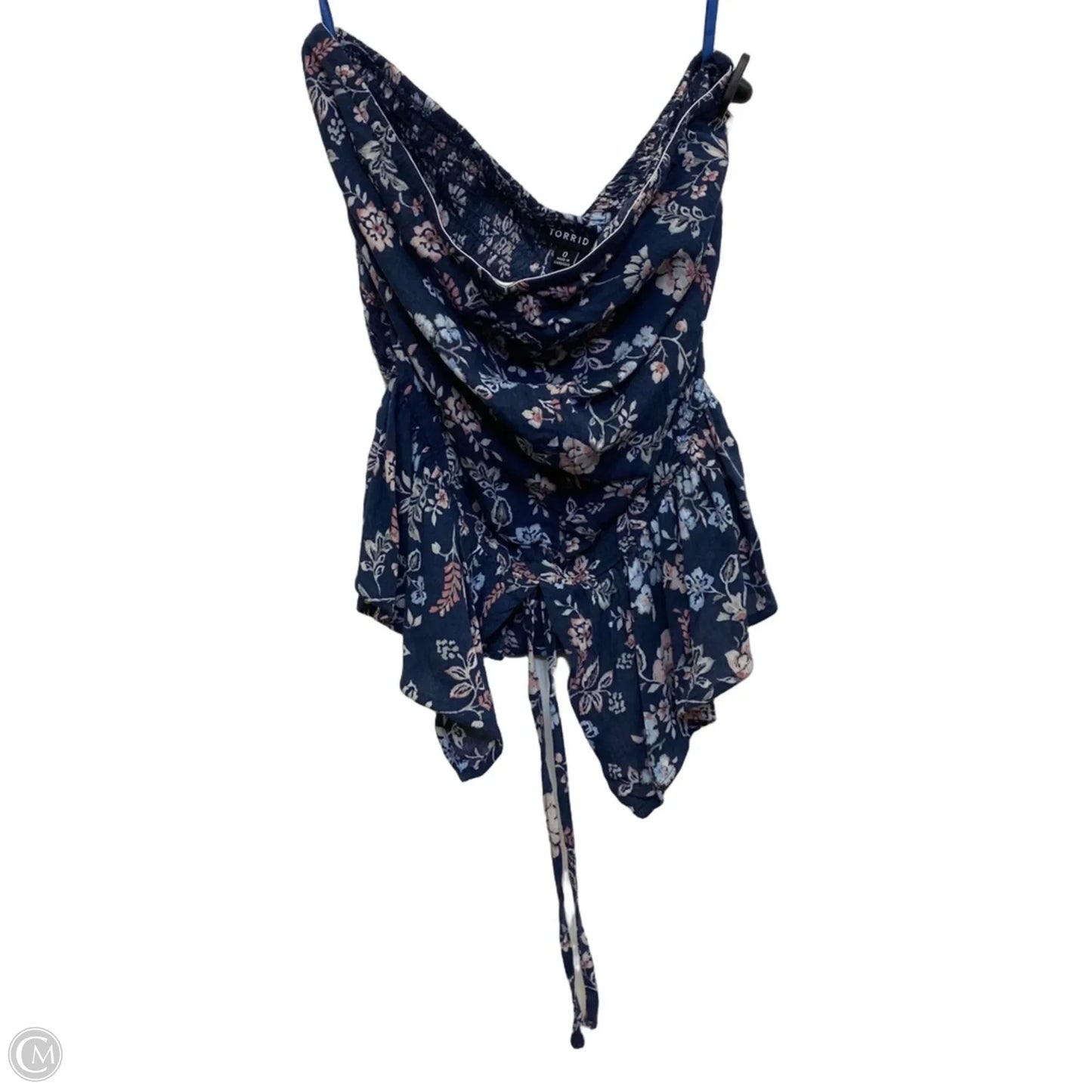Top Sleeveless By Torrid In Blue, Size: L
