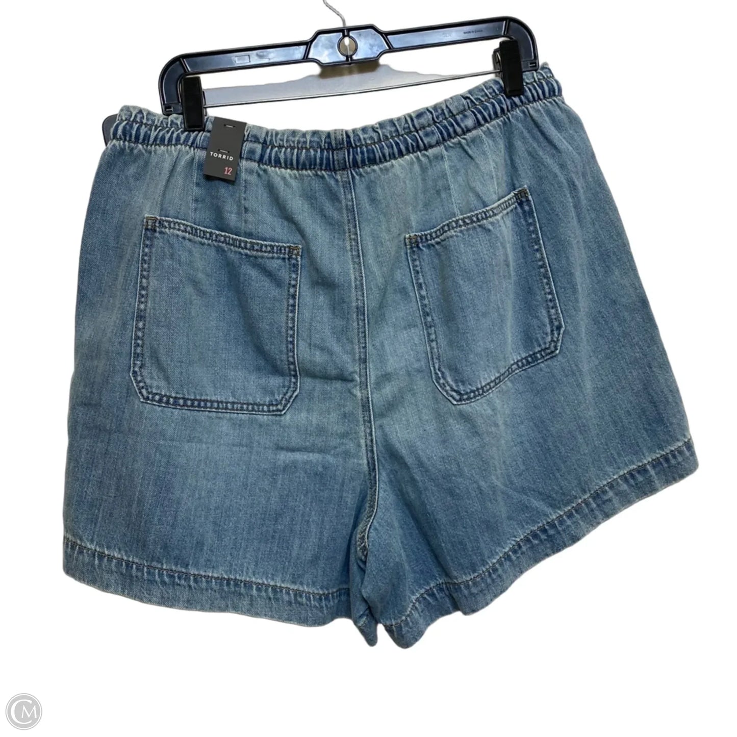 Shorts By Torrid In Blue, Size: 12