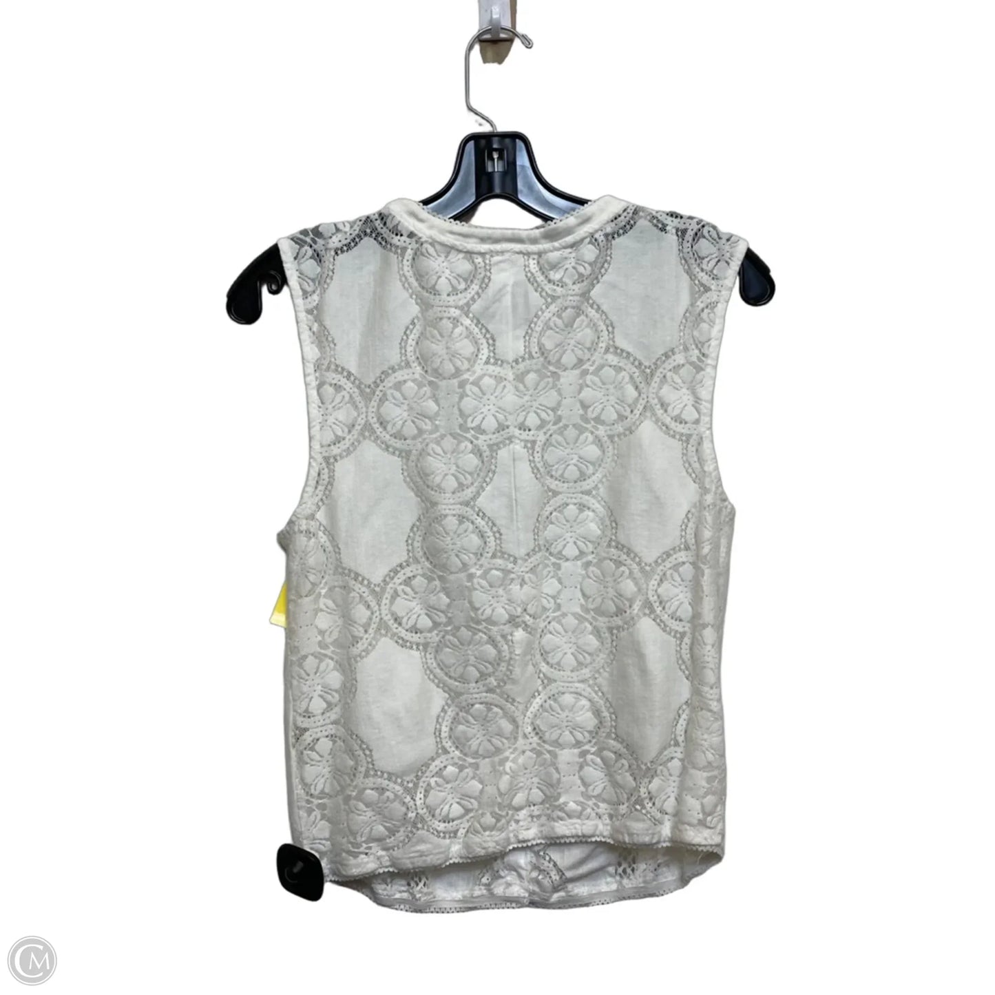 Top Sleeveless By Free People In White, Size: S
