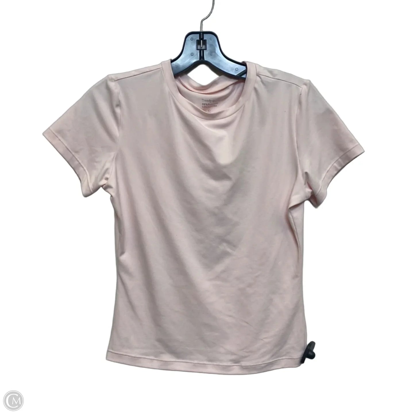 Top Short Sleeve By Trendy Queen In Pink, Size: S
