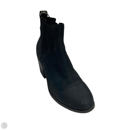 Boots Ankle Heels By Toms In Black, Size: 10