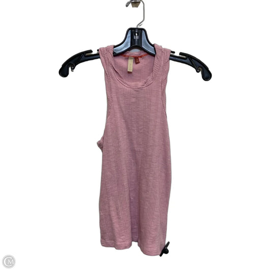 Top Sleeveless By Pilcro In Pink, Size: Xs