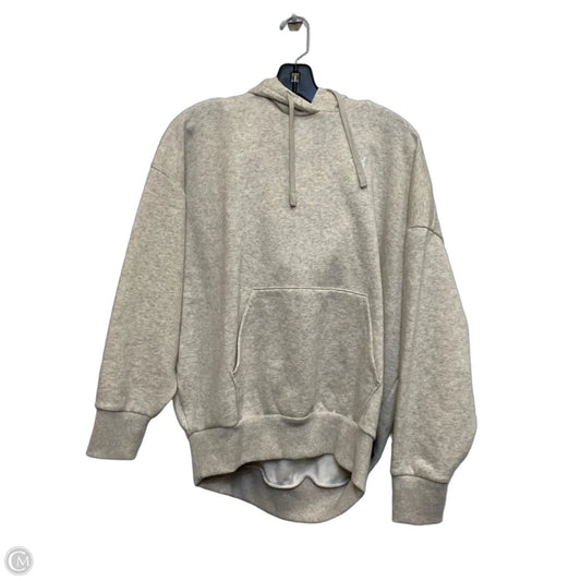 Athletic Sweatshirt Hoodie By Under Armour In Cream, Size: Xs