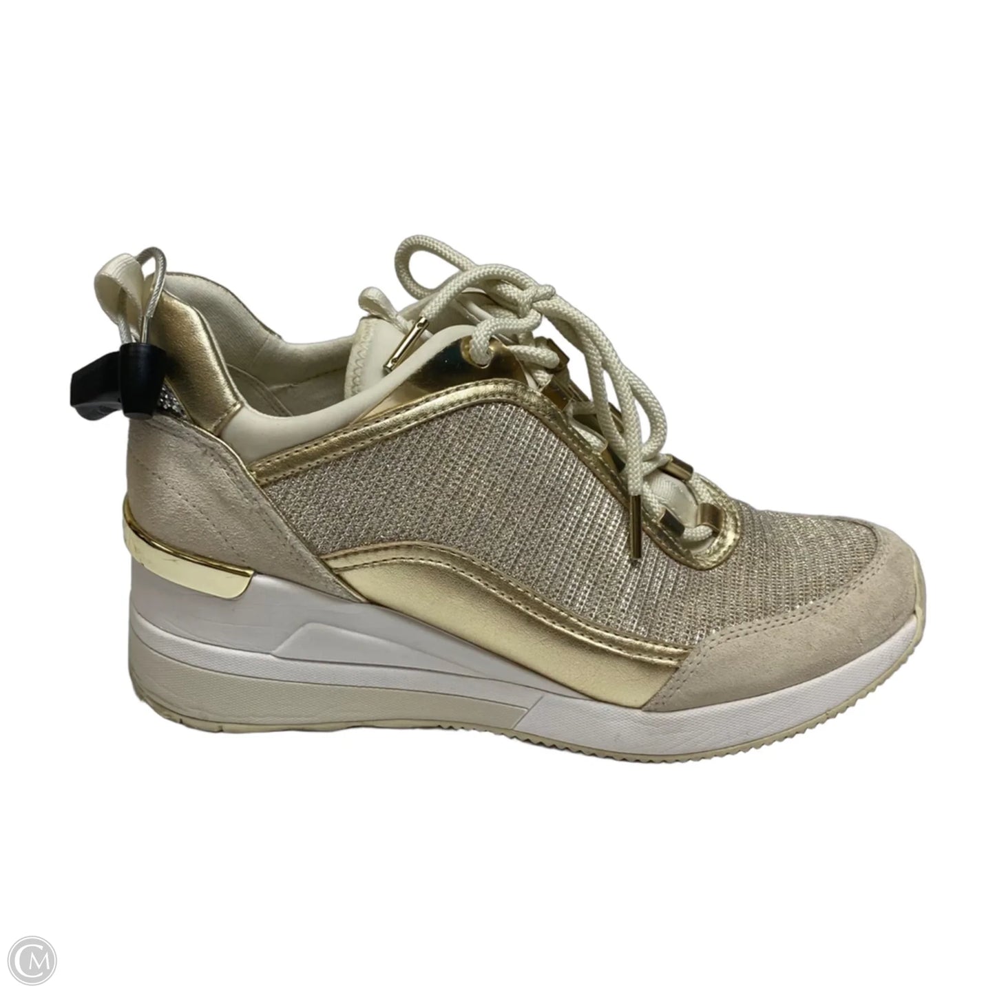 Shoes Sneakers By Michael By Michael Kors In Gold, Size: 10