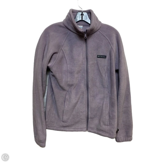 Athletic Jacket By Columbia In Purple, Size: M